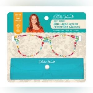 🆕 The Pioneer Woman Blue Light Screen Protection Glasses - Breezy Blossom